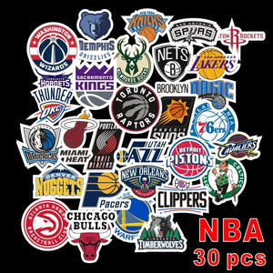 30Pcs NBA Stickers