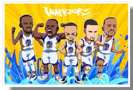 NEW product Golden State Warriors Stephen Curry Art Wall Decor Silk Print Poster