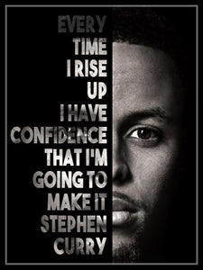 Stephen Curry - Golden State Warriors  Basketball MVP 14"x19" Poster